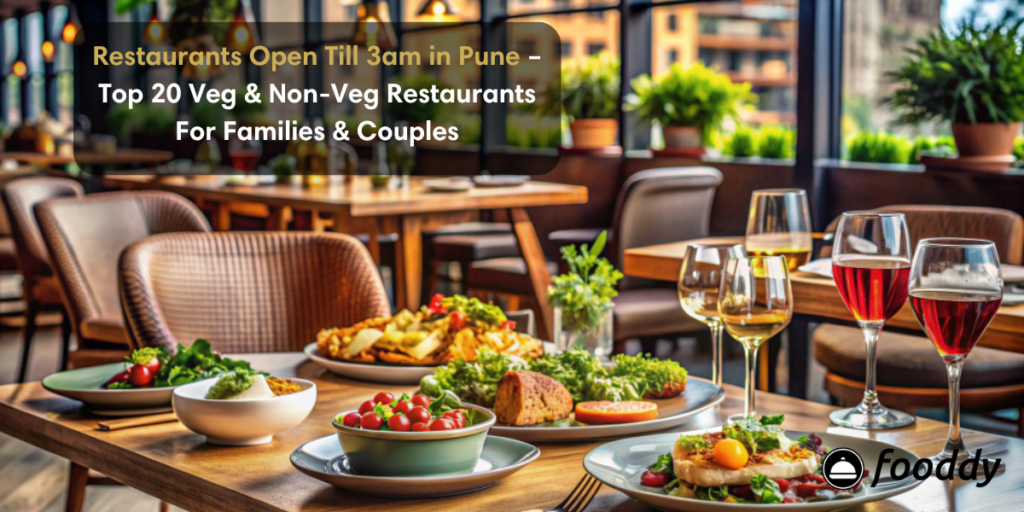 Restaurants Open Till 3am in Pune – Top 20 Veg & Non-Veg Restaurants For Families & Couples